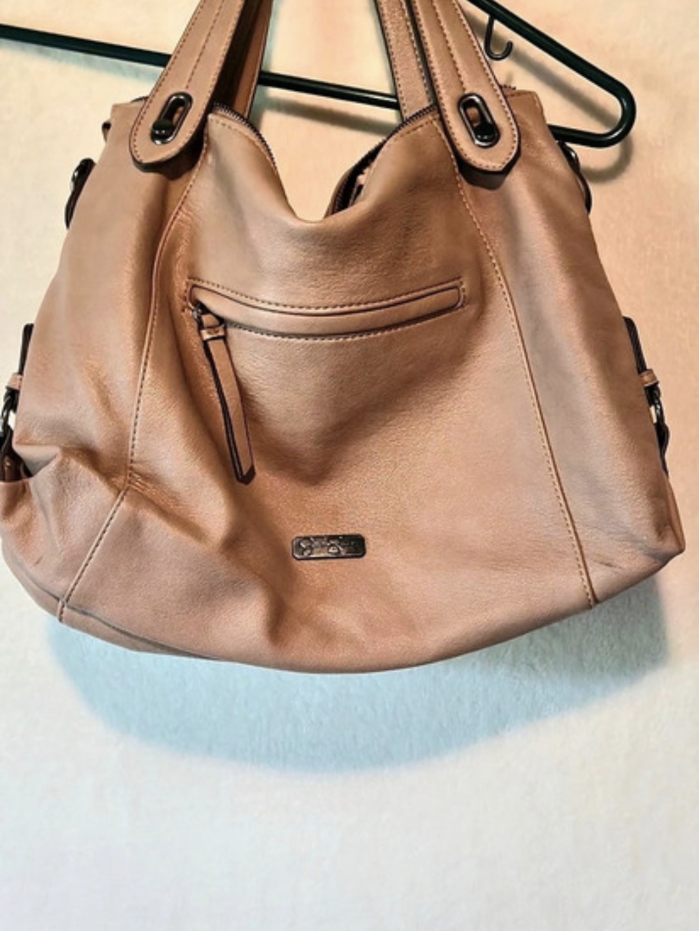 Jessica Simpson Brown Hobo Shoulder Bag